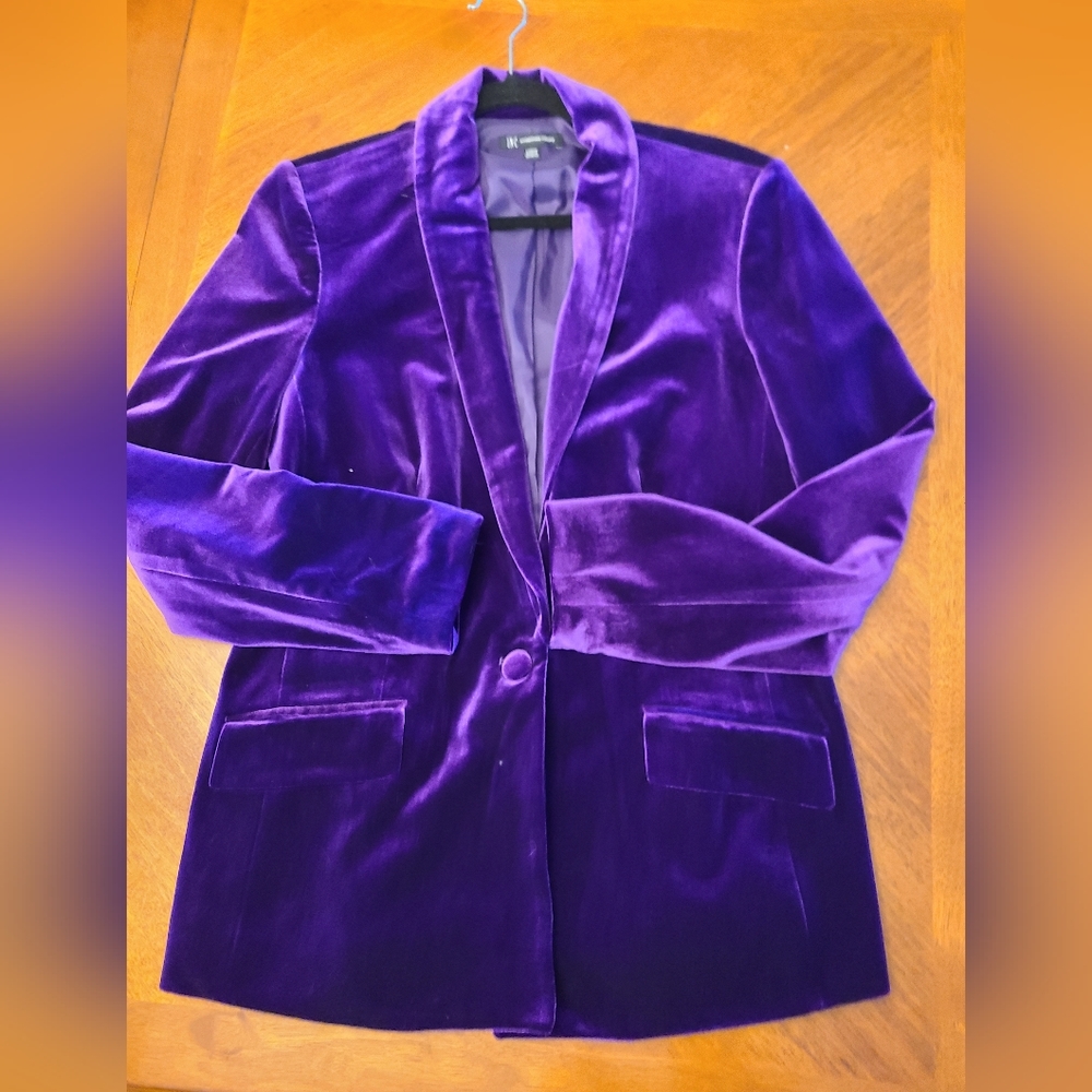 INC Velvet Blazer